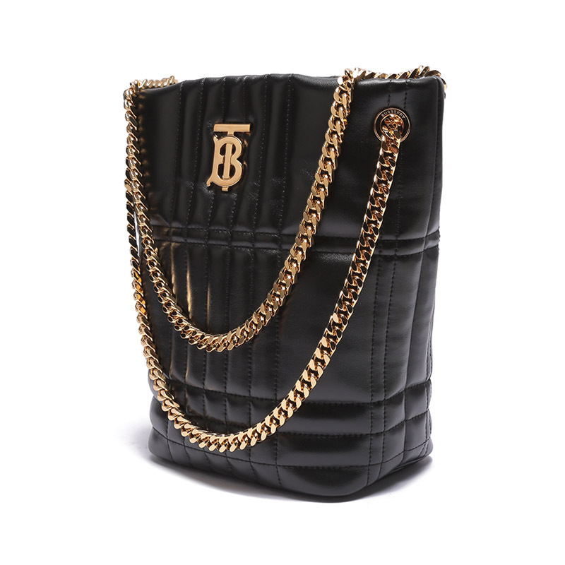 博柏利burberry女款羊皮革tb专属标识绗缝lola萝纳包手提单肩包腋下包