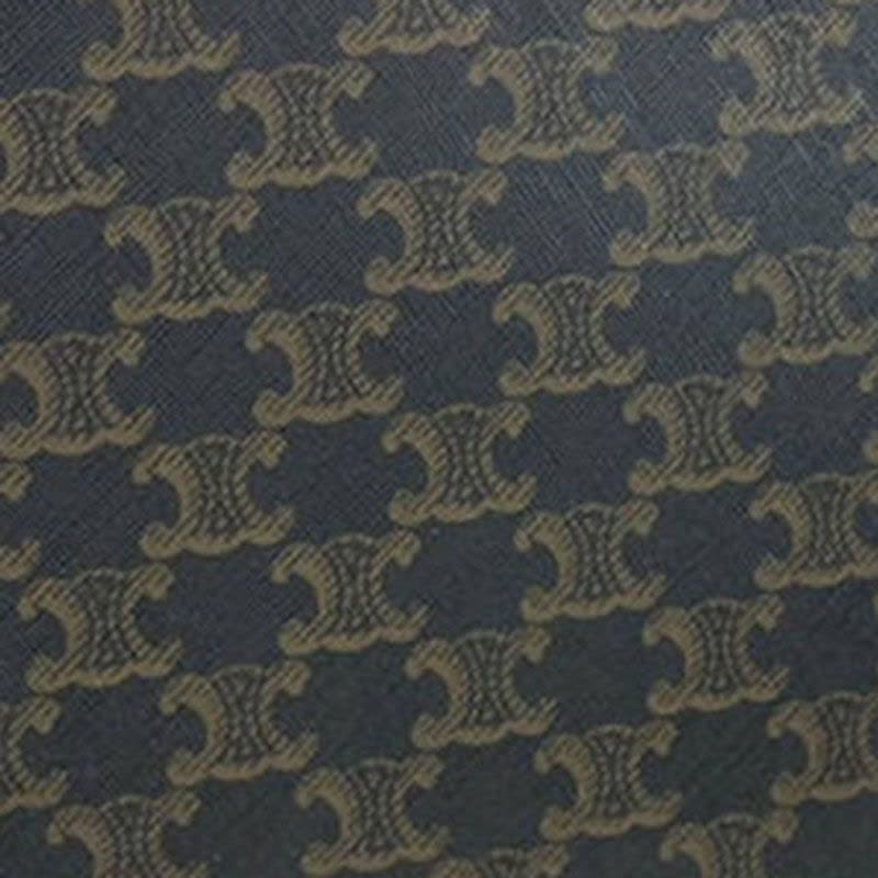 【预定】CELINE Triomphe帆布中号抽绳包 涂层帆布/牛皮革 24*27*19CM图片