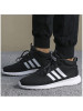 阿迪达斯NEO男鞋轻便系带运动鞋透气黑白休闲鞋-BB9935