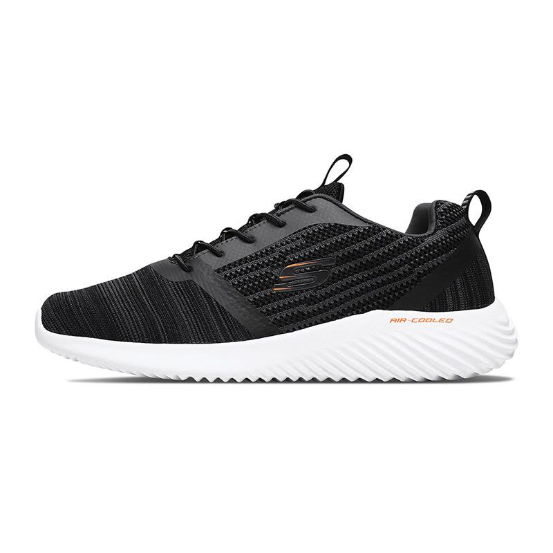 Skechers斯凯奇男鞋橡筋一脚套运动鞋 舒适低帮休闲鞋 52504图片