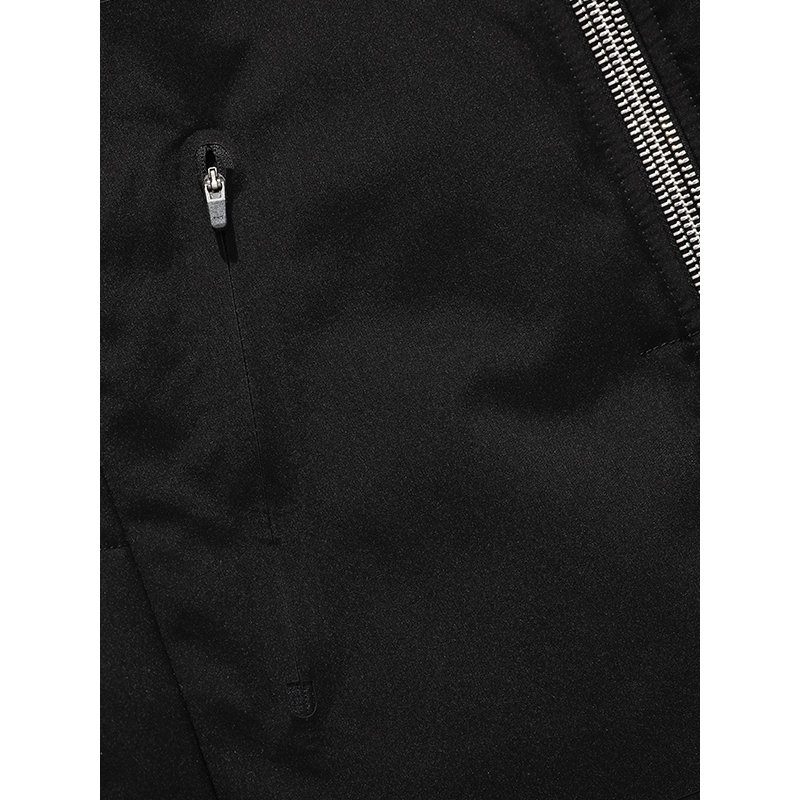 CREAZIONI男装黑色长款白鸭绒羽绒服 76C065610