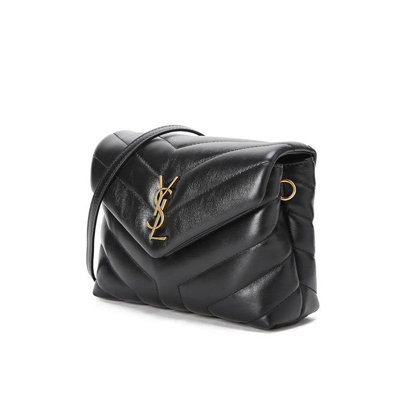 预定 20新款 戚薇杨幂同款 YSL LOU LOU 单肩包 超小号 18x13.5x8CM图片