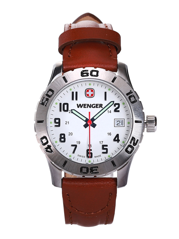 威戈wengergrenadie系列女士手表简约休闲商务防水石英表女010721101