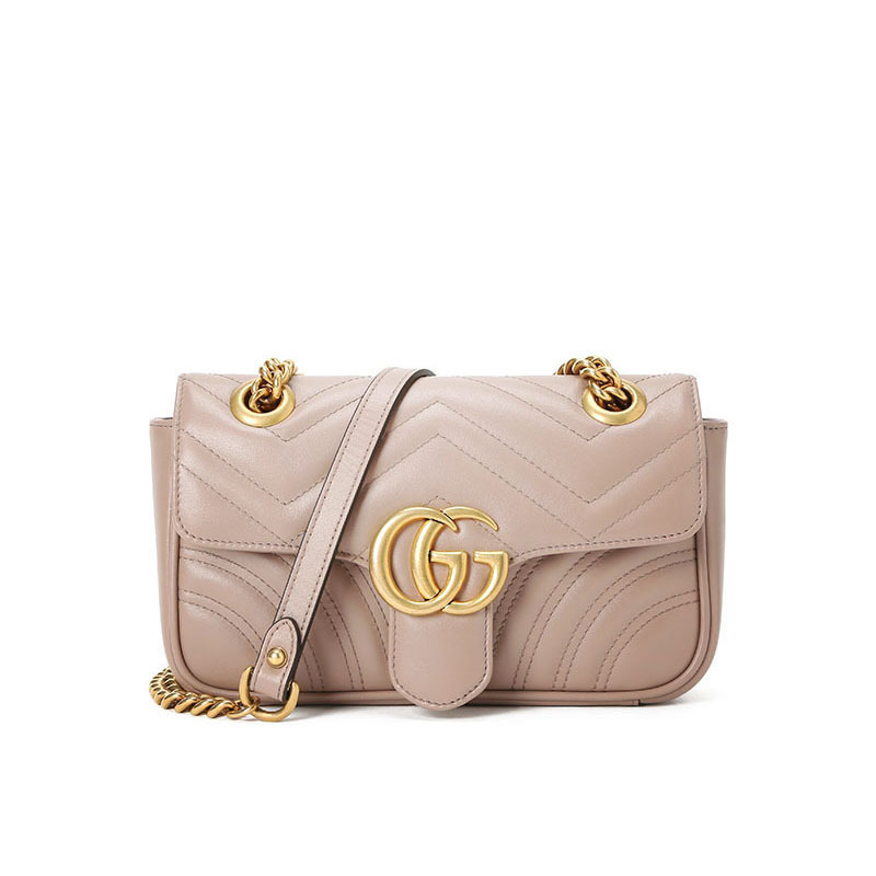 GUCCI GG Marmont 单肩包 446744迷你 21x12.5x5.5CM