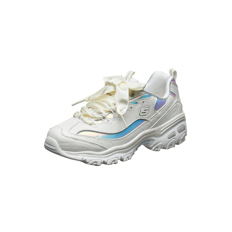 SKECHERS斯凯奇 经典休闲鞋 女子运动鞋 时尚老爹鞋 熊猫鞋 66666178