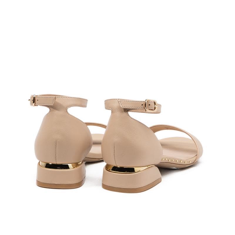 ST&SAT/星期六夏季新款凉鞋一字带包跟平底女鞋SS92115434图片