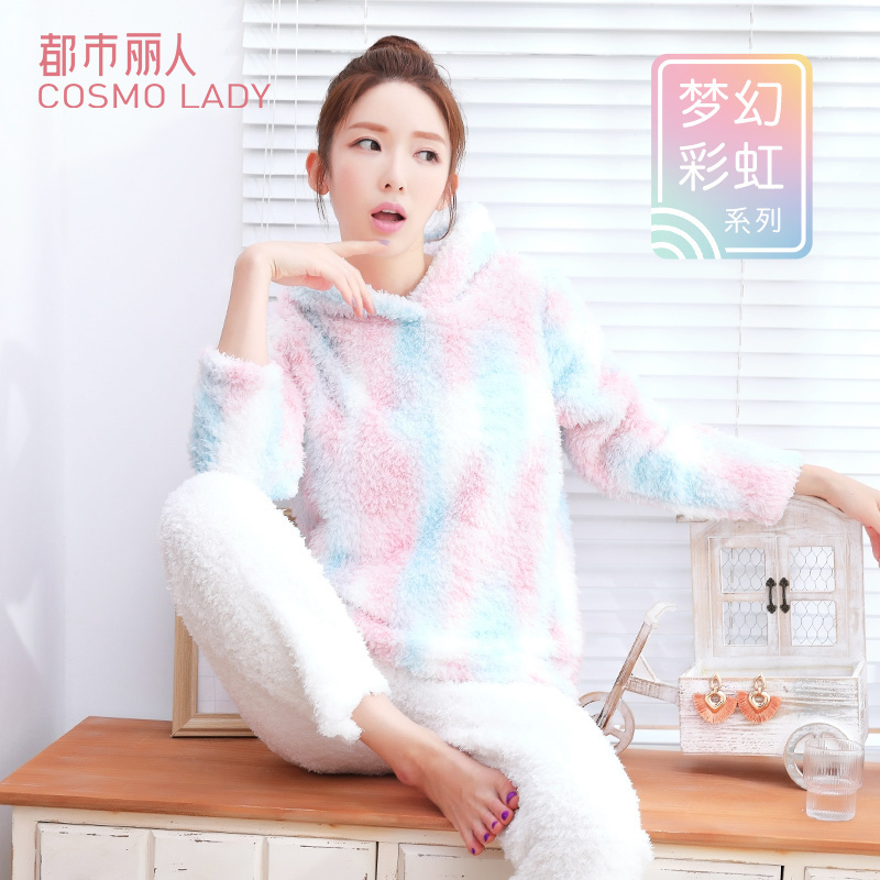 都市丽人女士家居服dsh058视频