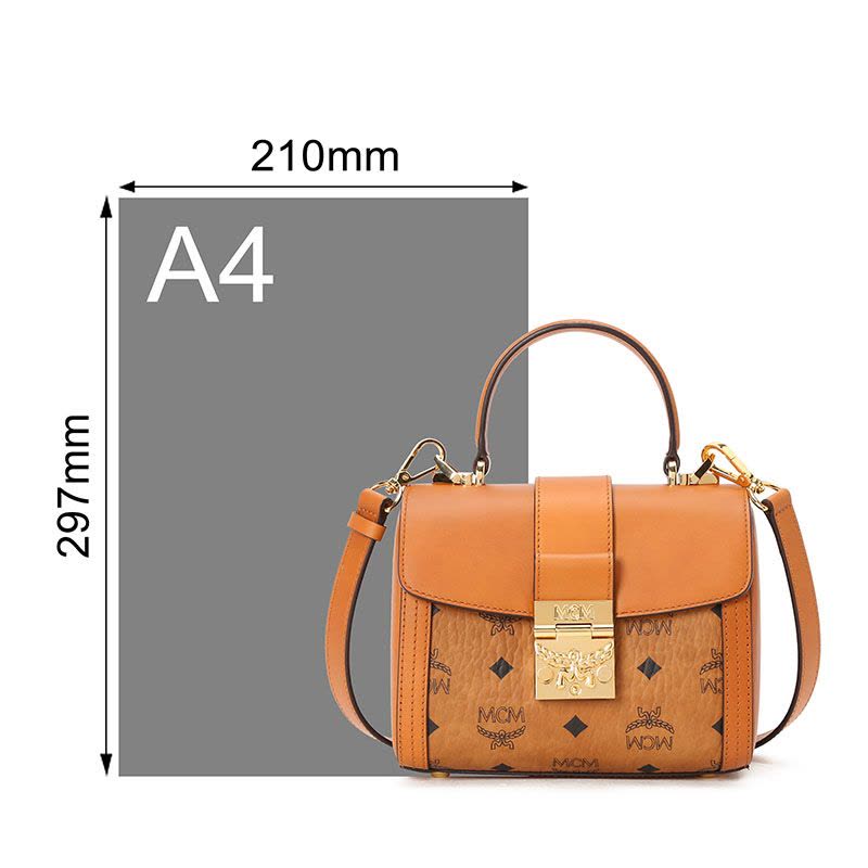 MCM TONI 老花款 手提包 MWEBSXT02图片