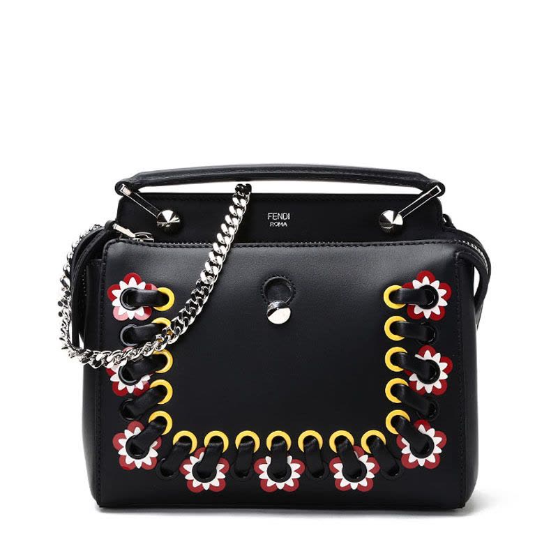 Fendi 贴花气眼穿带饰手提肩包 8BN299图片