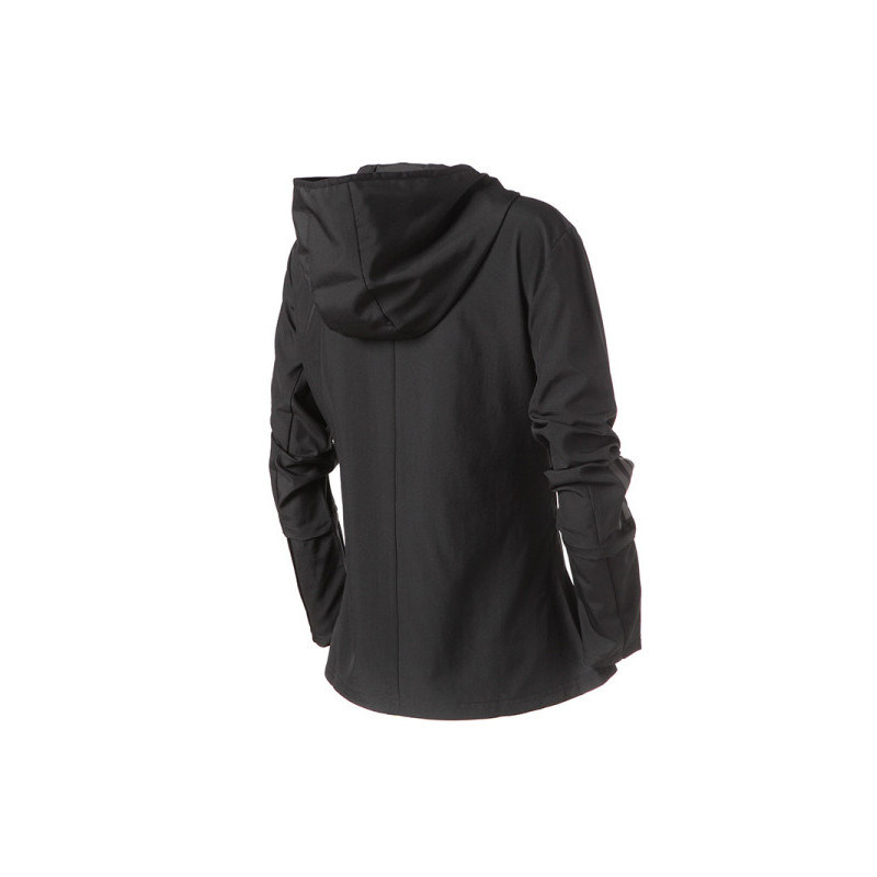 adidas阿迪达斯女子夹克外套防风服夏季跑步运动服BR0715 L BR0715黑色