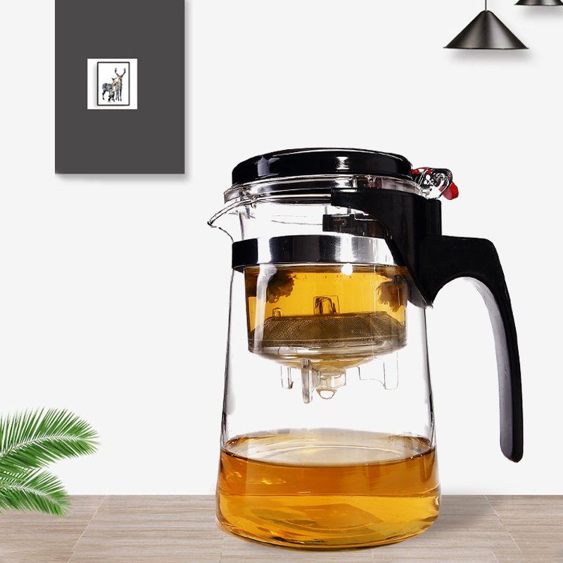春之晖可拆洗飘逸杯泡茶壶沏茶杯玻璃耐热过滤冲茶器茶具家用套装