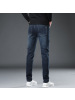 广州加厚男士牛仔裤高端轻奢修身弹力潮牌大码轻商务小直筒长裤男