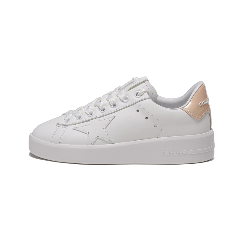 黄金鹅 GOLDEN GOOSE 女士皮革系带休闲运动鞋板鞋GWF00197 F002533