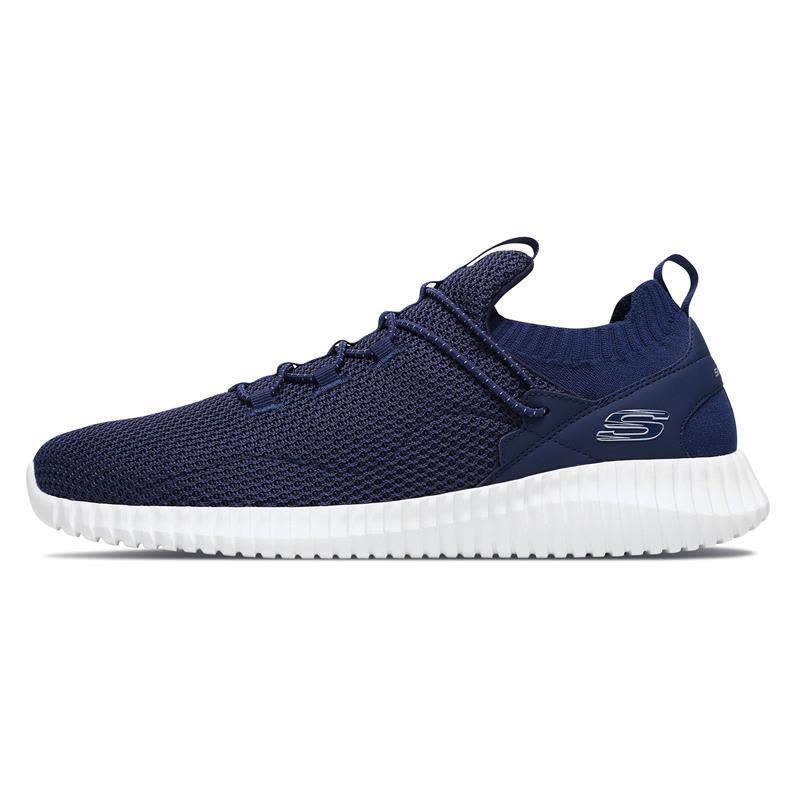 Skechers斯凯奇男鞋新款一脚套运动鞋 简约舒适懒人休闲鞋 52527图片