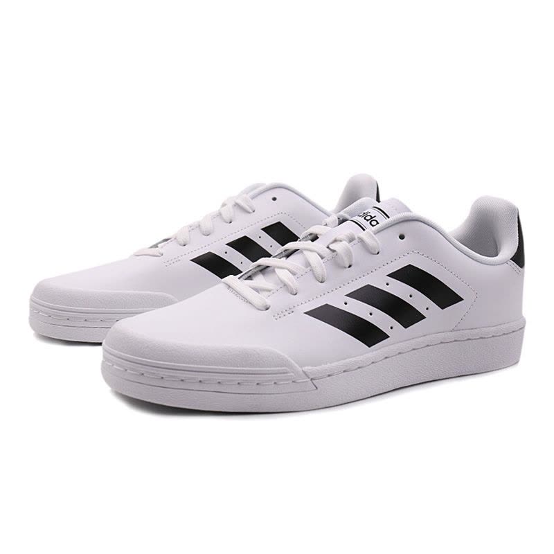 ADIDAS阿迪达斯NEO男鞋小白鞋舒适透气网球鞋低帮休闲鞋B79774图片