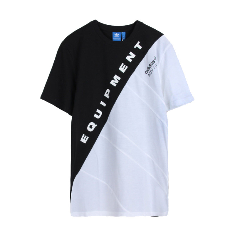 adidas阿迪达斯三叶草男子eqt休闲运动短袖t恤bs2784