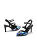 迪芙斯D:FUSE春专柜牛皮尖头高跟中后空性感凉鞋女DF51113006