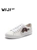 WIJI2018秋季新款休闲街头小白鞋水钻街拍ins港风韩版网红女鞋潮