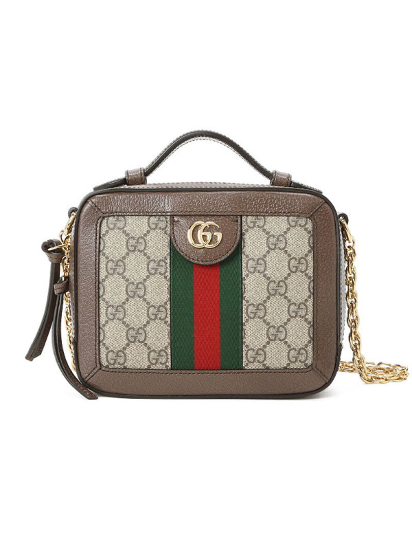 预订 GUCCI 古驰 Ophidia 小盒子迷你 双G饰扣老花602576