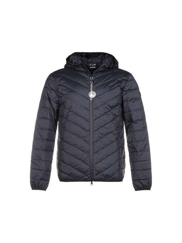 emporioarmaniea7阿玛尼男士聚酯纤维连帽薄款鸭绒羽绒服8npb07pne1z