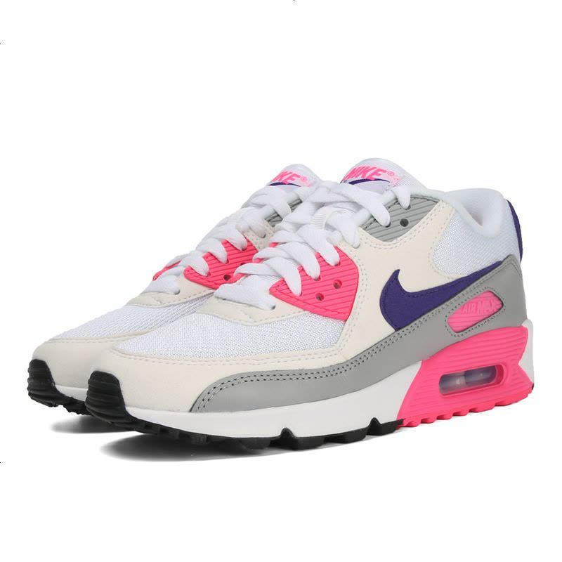 Nike耐克2018年新款女子WMNS AIR MAX 90跑步鞋325213-136图片