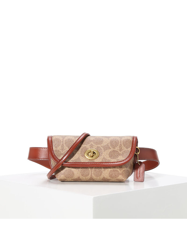 COACH/蔻驰 旋转扣斜挎包 317 16*8*6CM