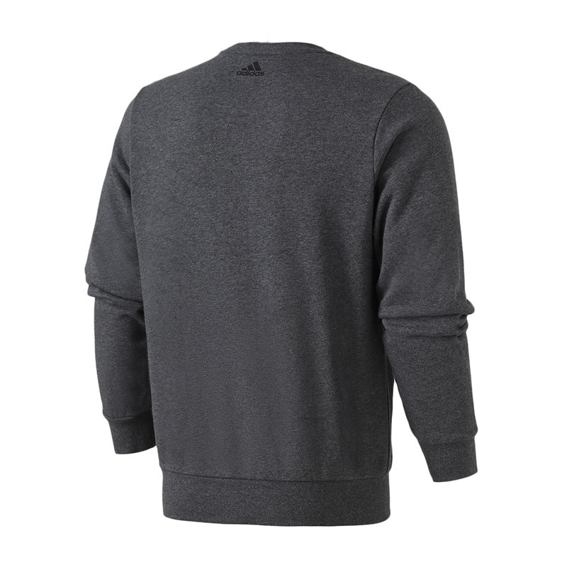 adidas男服卫衣圆领套头休闲运动服DW4602 L DW4602灰色