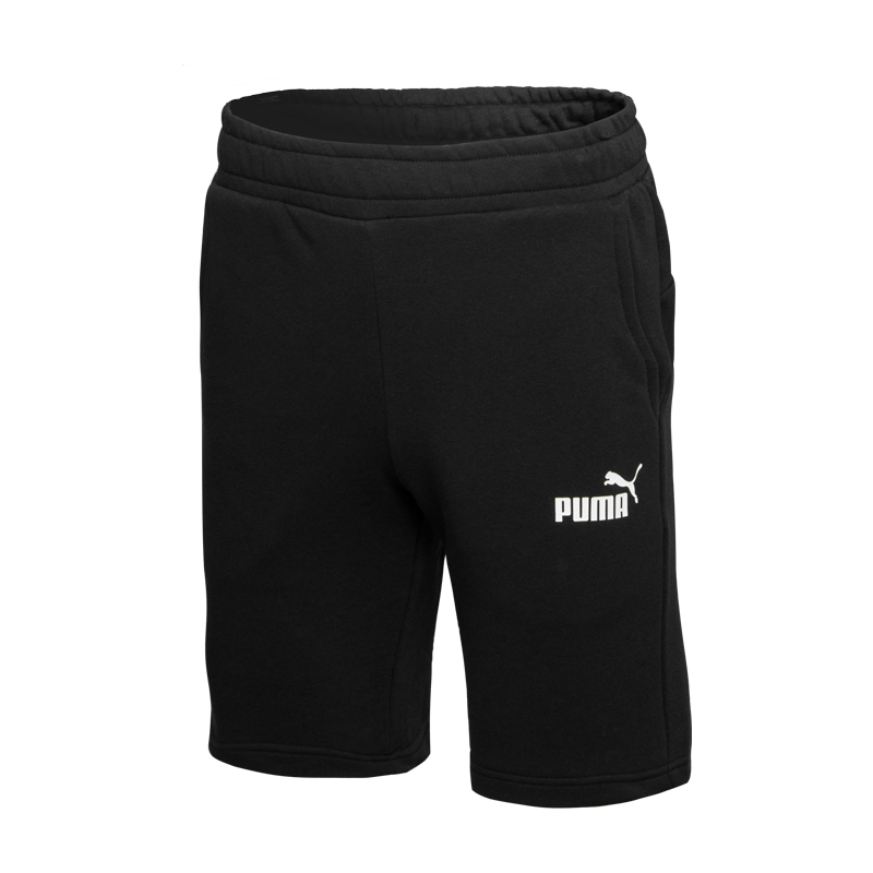 puma彪马短裤男夏季基础款针织透气运动五分裤中裤853747