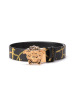 范思哲 VERSACE 男士牛皮革板扣式双面皮带腰带DCU6705 1A02740