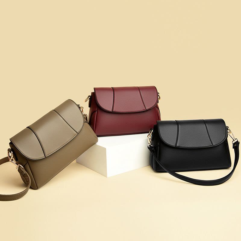 包包女斜挎包夏季新款时尚中年妈妈包百搭气质单肩包女士小包图片