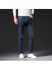 青年男士弹力牛仔裤男春季常规宽松小直筒长裤男装百搭休闲男裤