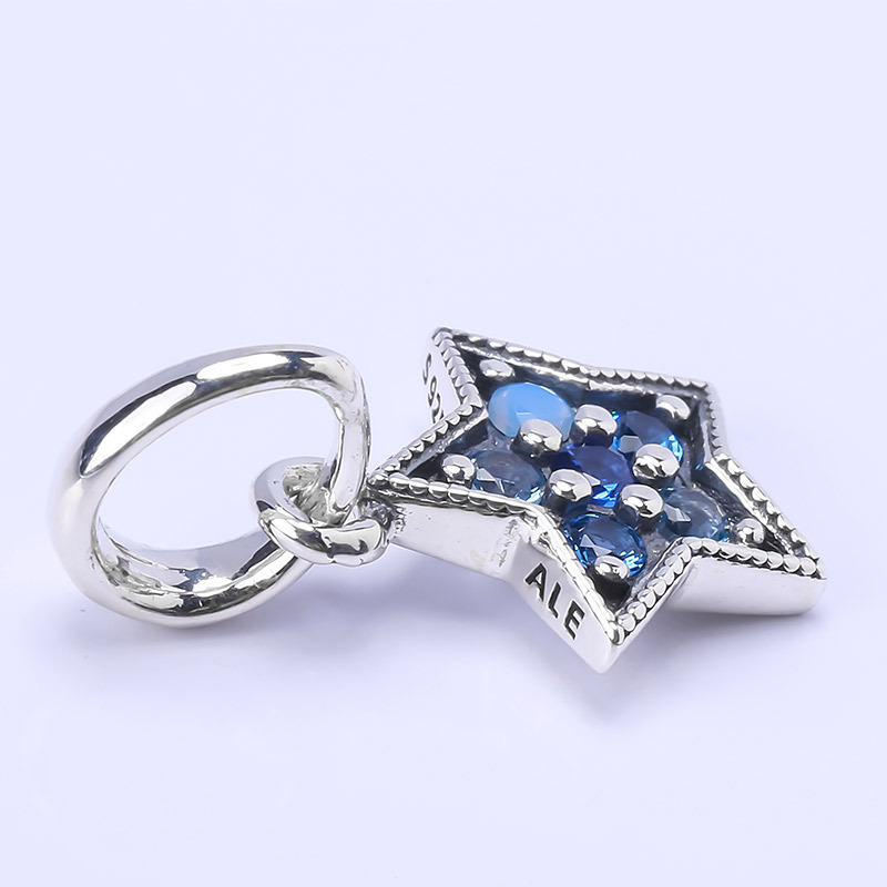 PANDORA潘多拉 璀璨星辰 925银饰品396376NSBMX