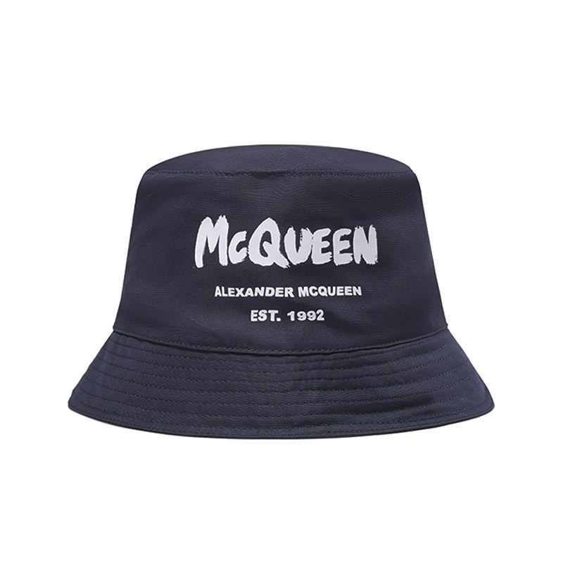 亚历山大·麦昆 ALEXANDER MCQUEEN 男士织物帽子渔夫帽667779 4404Q