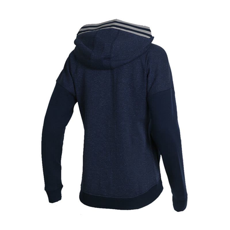 阿迪达斯女子运动服春季运动服休闲连帽夹克外套-CV9580图片