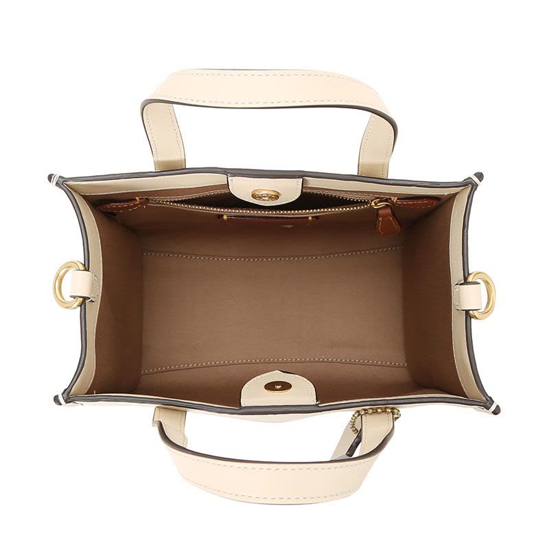 COACH FIELD TOTE TOTE包 LOGO印花 织物拼皮 C3865图片