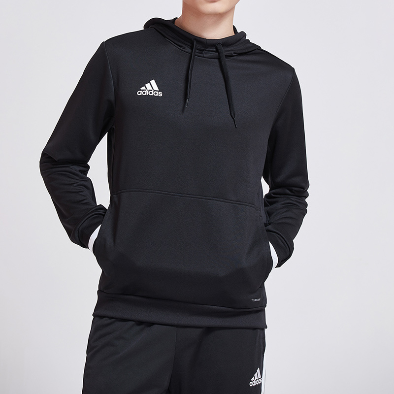 adidas男服卫衣连帽足球休闲运动服DW6860