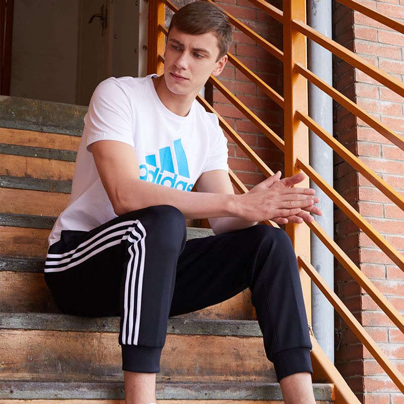 adidas阿迪达斯跆拳道休闲男装圆领运动短袖 速干跑步T恤ADICTT-WBU-1图片