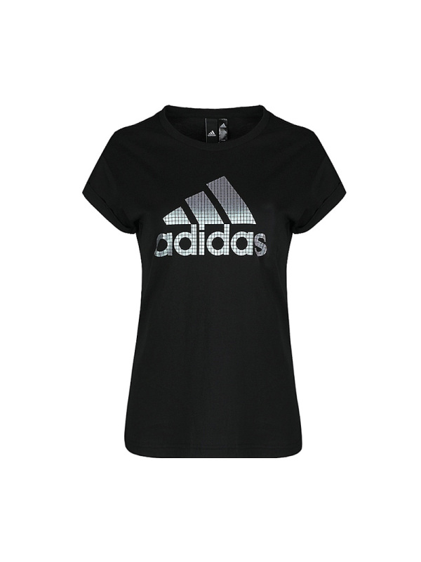 ADIDAS阿迪达斯夏季女子休闲舒适跑步运动圆领T恤DM5345