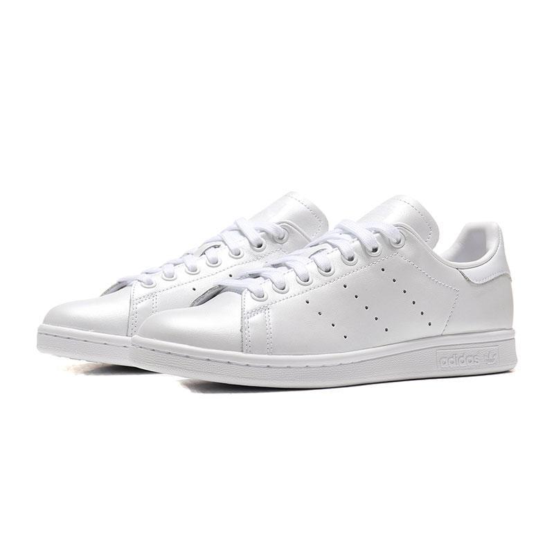 adidas三叶草运动鞋女鞋运动板鞋史密斯小白鞋板鞋d96792d96792亮白