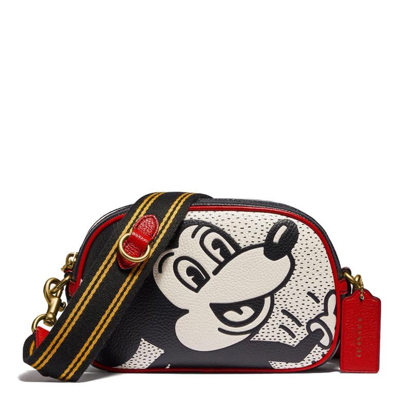 预售 COACH\蔻驰 Micky 相机包 单肩包 斜挎包 米奇粒面皮c1142图片