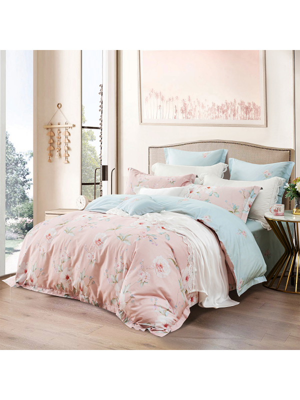 雅兰家纺四件套全棉纯棉磨毛秋冬加厚床单床笠被套床上用品