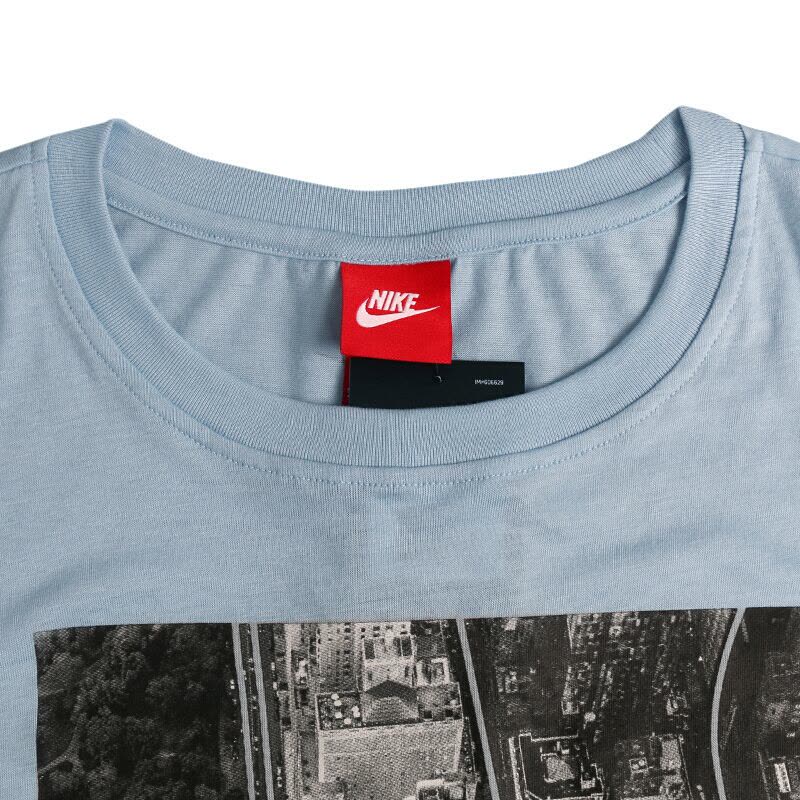 NIKE耐克短袖女夏季运动休闲印花针织透气短袖855556-401图片