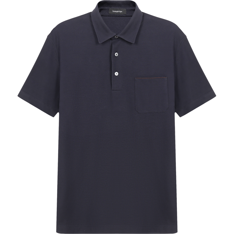 杰尼亚 Ermenegildo Zegna 男士 棉质短袖POLO衫 UW392 752