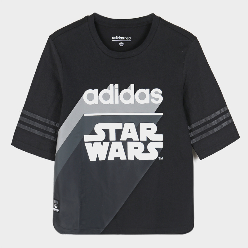 adidas 阿迪达斯neo女子w sw tshirt 3短袖dw8236