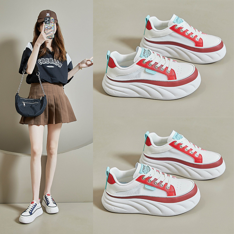 夏季小白鞋新款韩版ins女学生增高透气运动板鞋潮休闲rm5906