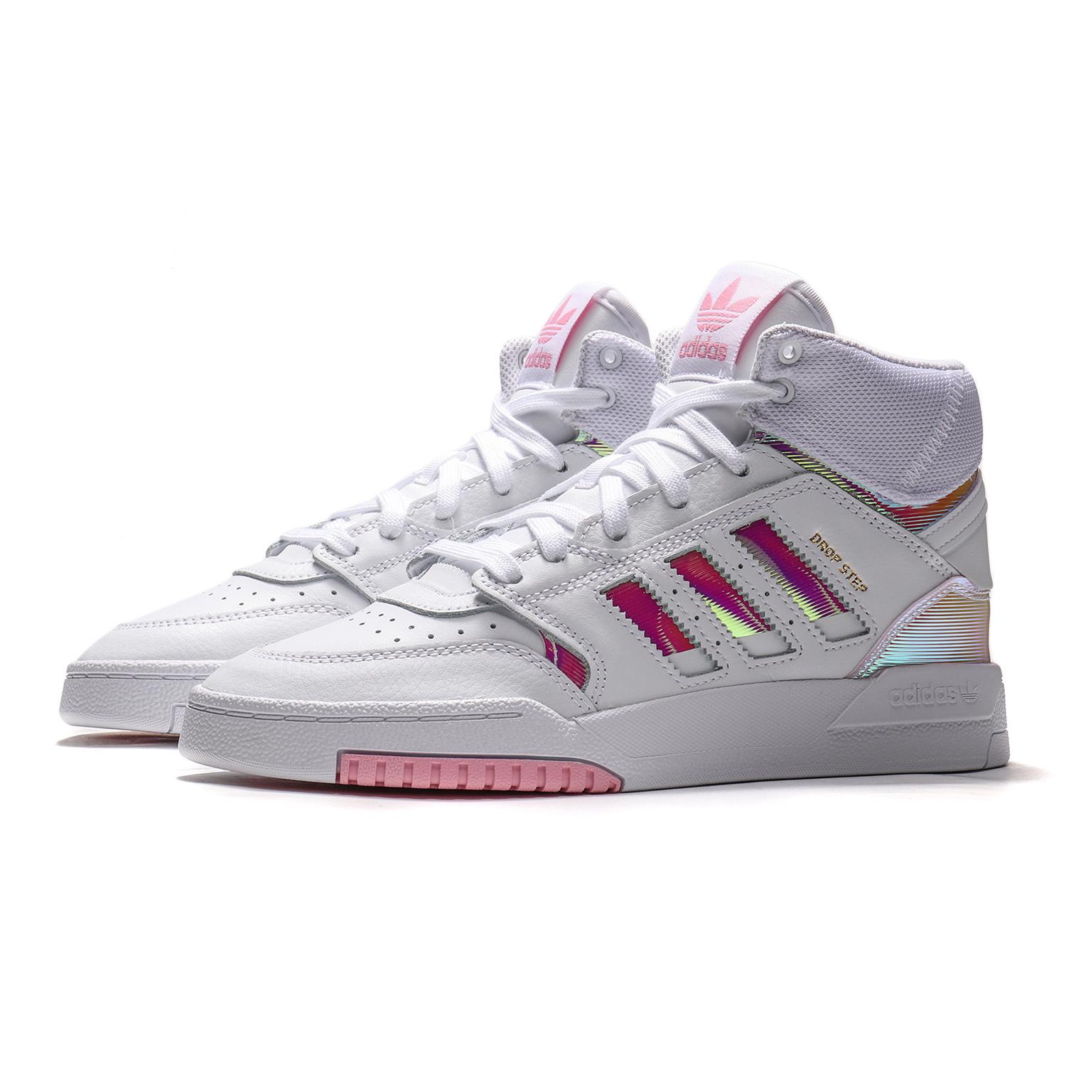 自营adidas阿迪达斯三叶草女鞋杨幂同款运动鞋休闲鞋高帮板鞋eg3634