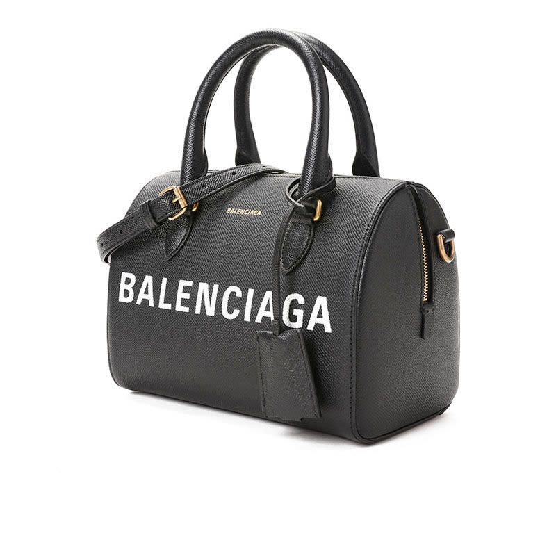 BALENCIAGA/巴黎世家 女包小号VILLE字母LOGO波士顿包 518872图片