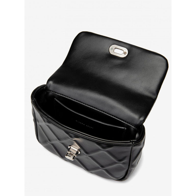 mirgamkosel小mk女包fiona手袋菱格珍珠饰链条包单肩斜挎包