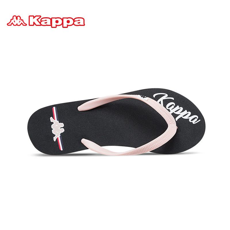 KAPPA/卡帕专柜女鞋运动拖鞋18夏款世界杯球迷人字拖|K0825LT04图片
