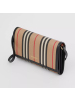 预订BURBERRY/博柏利 标志性条纹环保帆布钱夹单肩包 20.5*3*12CM